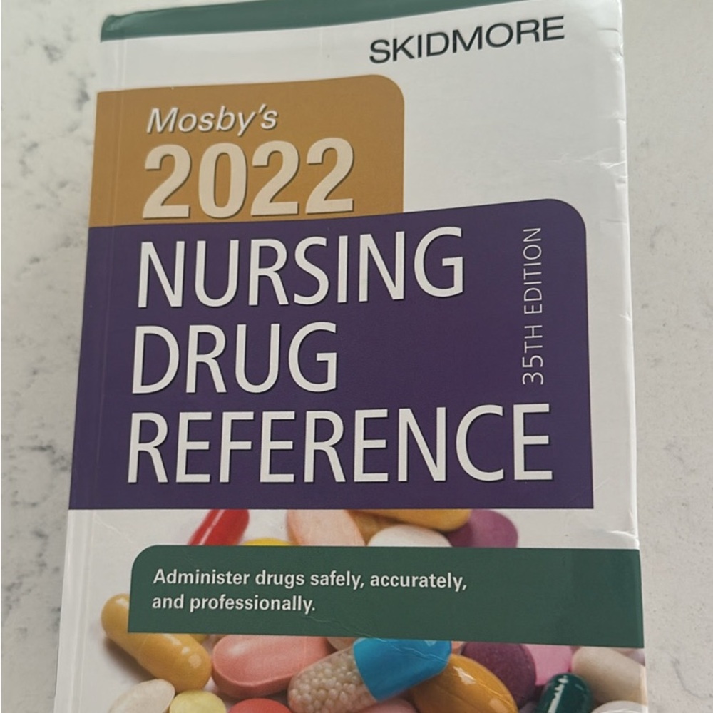 2022 Nursing Drug Reference Book by Skidmore - 35th Edition